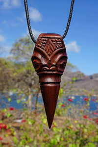 Marquesan wooden pendant_Taa Koi 2