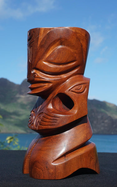 Marquesan tiki Fatu Hiva Island