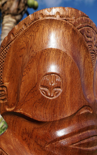 Marquesan Tiki sculpture from Nuku Hiva Island