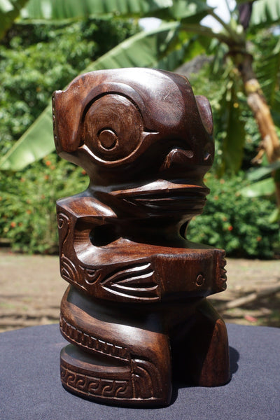Marquesan tiki statue