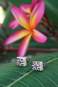 Marquesan peka earrings