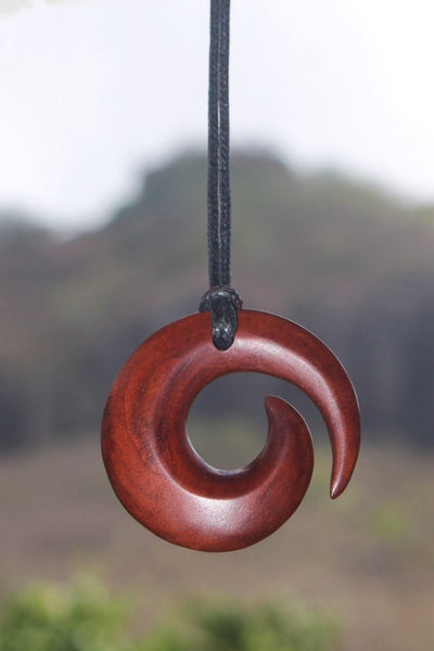 Koata akau (Wooden spiral)
