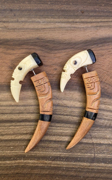 Tiki earrings