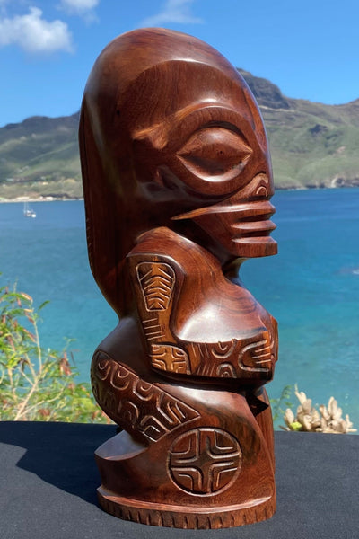 Marquesan tiki sculpture