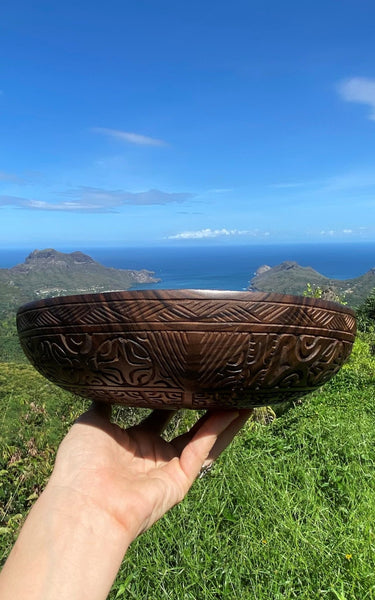 Marquesan Bowl - Cannibal Art
