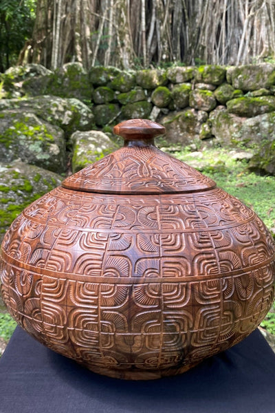 Marquesan Decorative Bowl - Cannibal Art