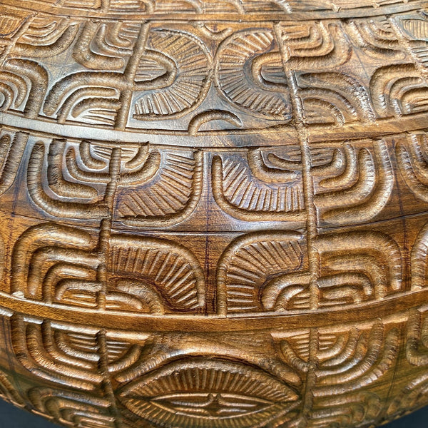 Marquesan Decorative Bowl - Cannibal Art