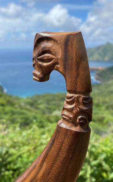 Marquesan fish hook - Cannibal Art