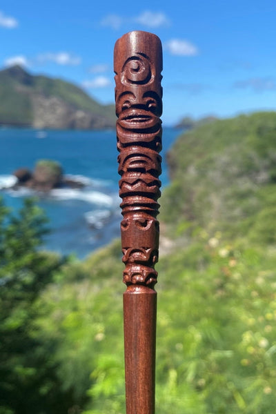 Marquesan hair pick ∿ 3 - Cannibal Art