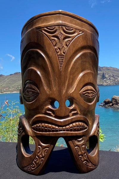 Marquesan mask - Cannibal Art
