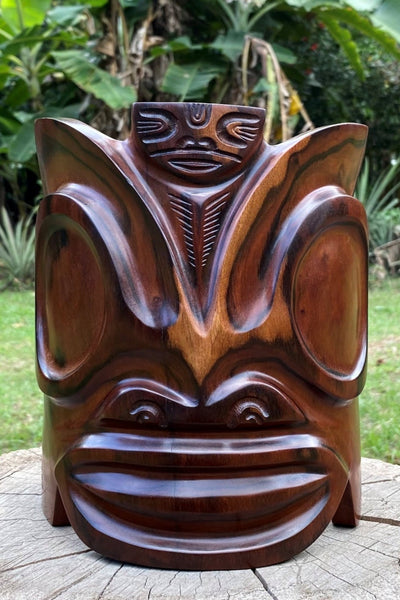 Marquesan mask - Cannibal Art