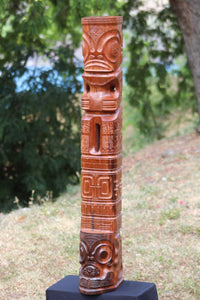 Marquesan pole - Cannibal Art