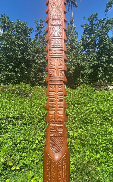 Marquesan Spear (Taa Keho) - Cannibal Art