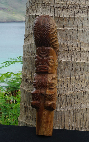 Marquesan stilt step - Cannibal Art