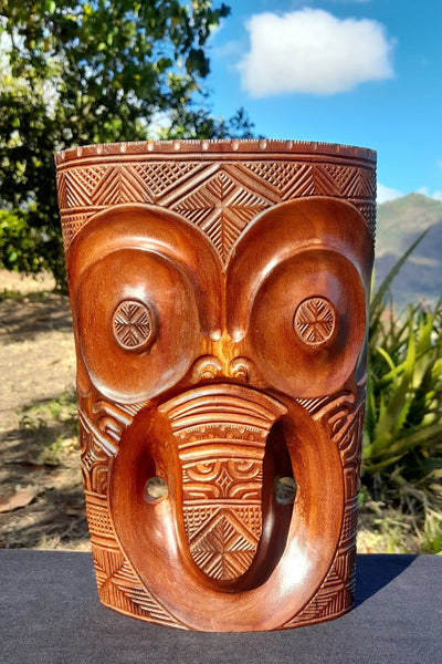 Marquesan Tiki mask - Cannibal Art