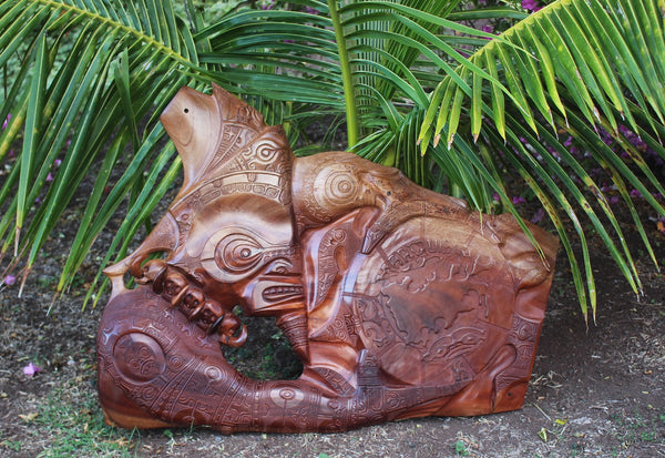 Marquesan warrior (Toa) - Cannibal Art