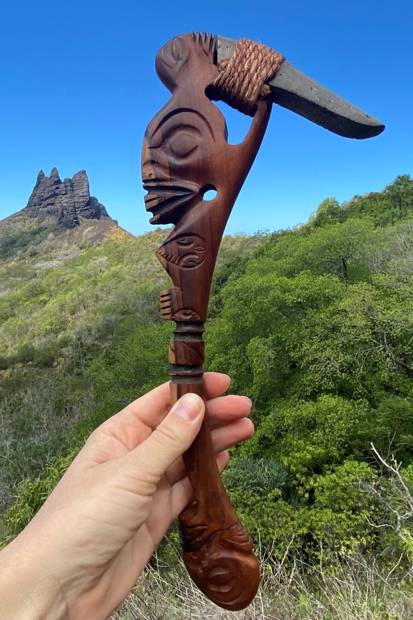 Tribal axe