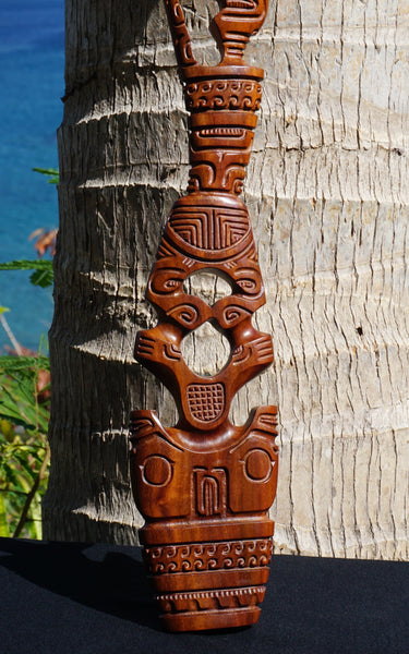 Marquesan wooden handle 