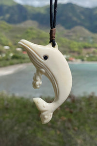 Whale necklace