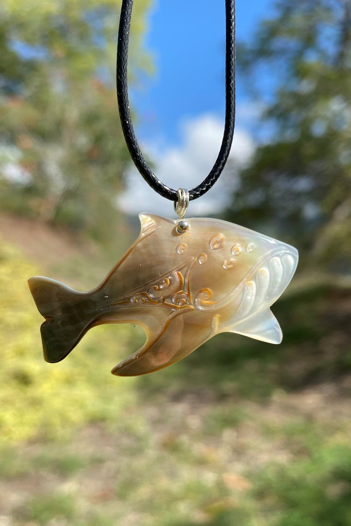 Marquesan fish necklace
