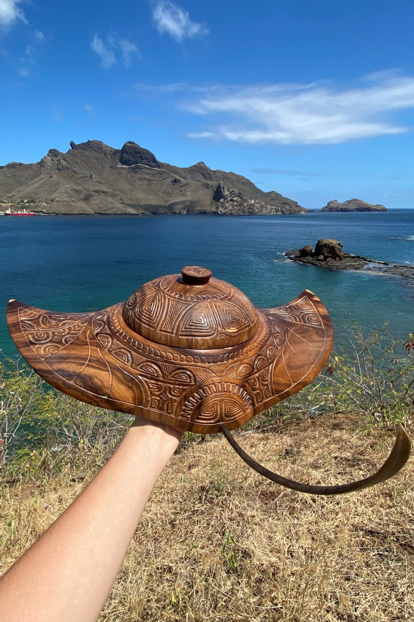 Marquesan manta ray