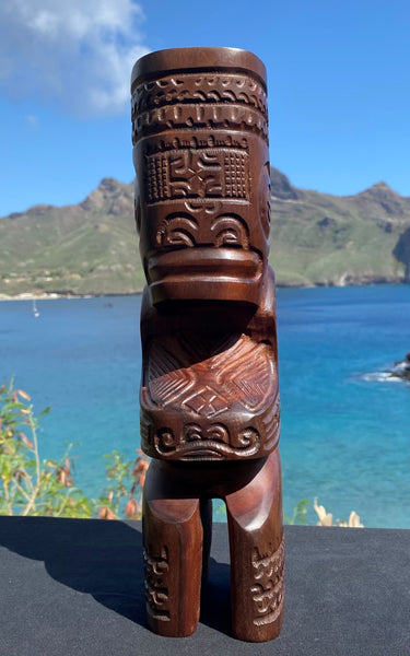 Marquesan tiki sculpture