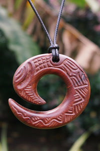 Koata akau (Wooden spiral)