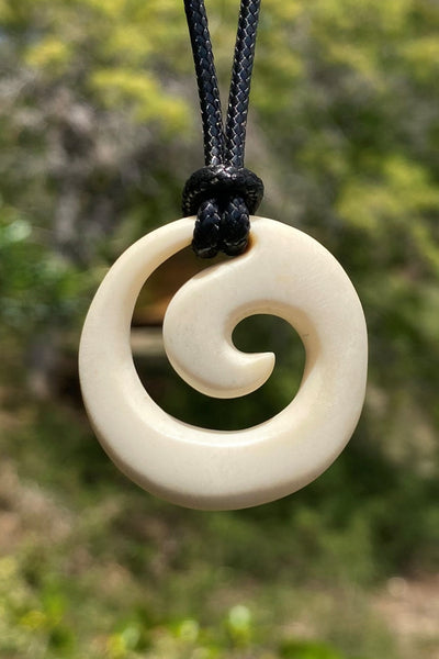 Marquesan spiral necklace