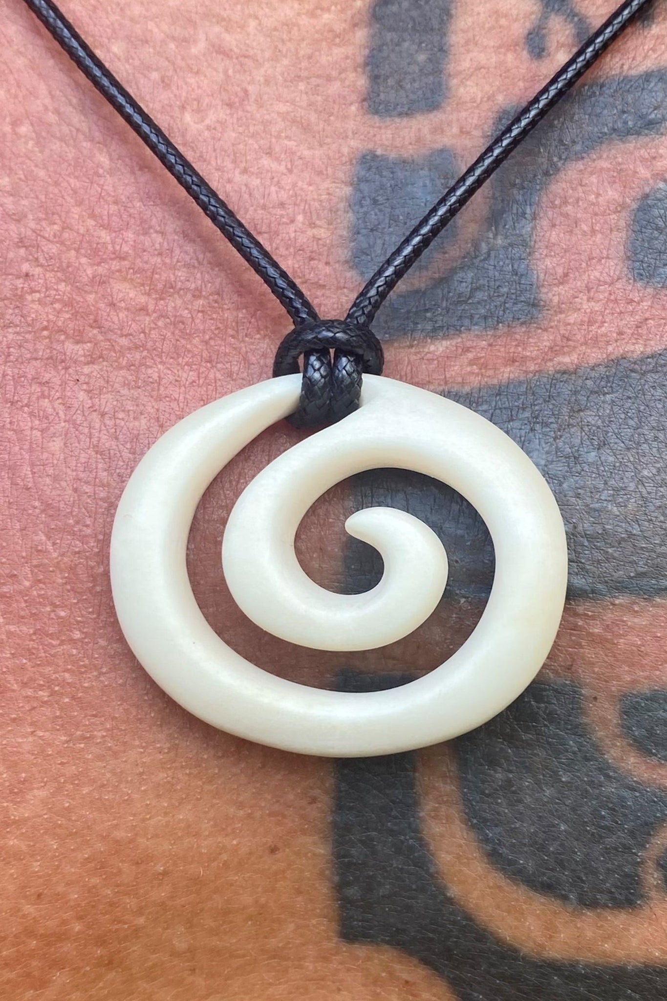 Marquesan spiral necklace