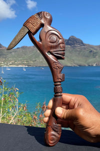 Marquesan stone adze