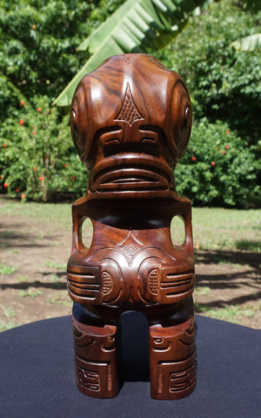 Marquesan tiki statue