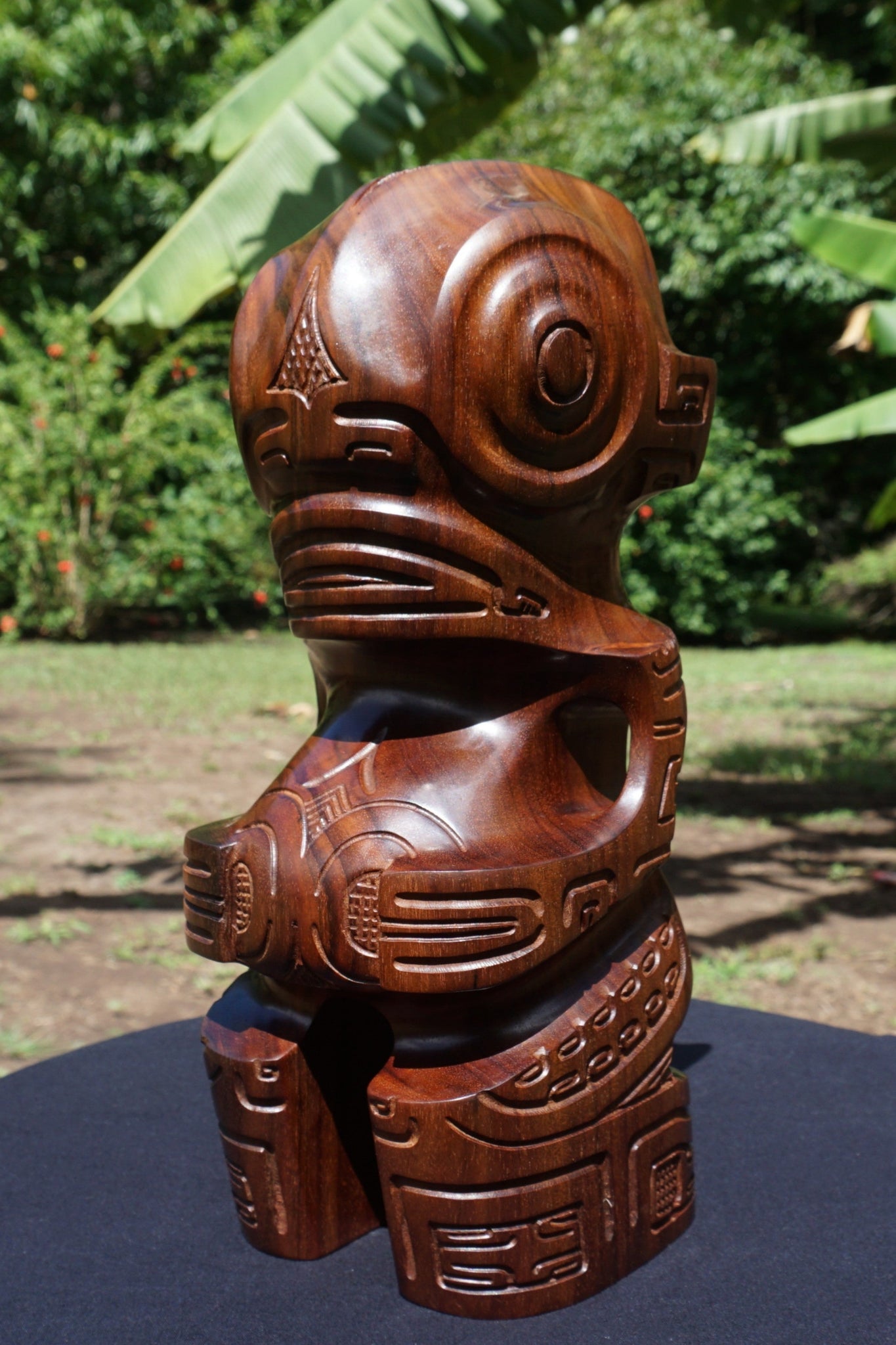 Marquesan tiki statue