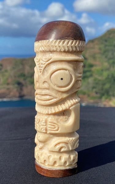 Mini Tiki Sculpture - Cannibal Art