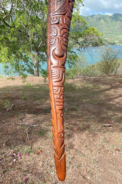 Tiki wall decoration ∿ 1 - Cannibal Art