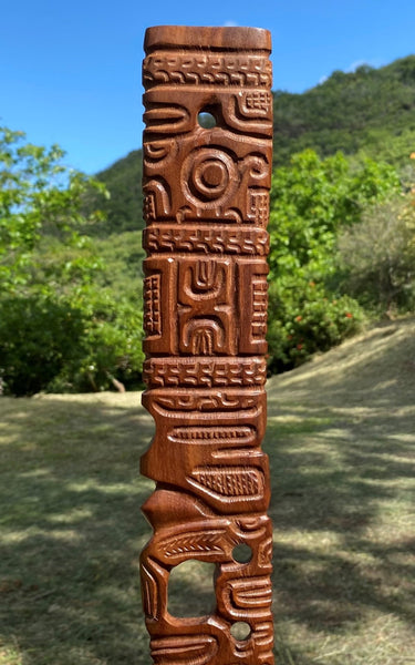 Tiki wall decoration ∿ 9 - Cannibal Art