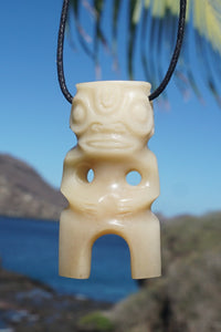 Marquesan tiki necklace