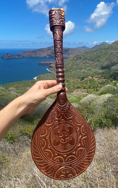 Marquesan canoe paddle