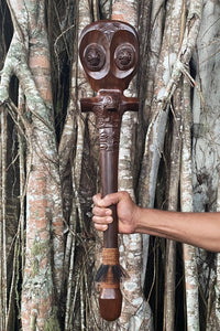 U'u (Marquesan war club) - Cannibal Art