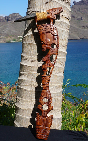Marquesan axe from Nuku Hiva Island