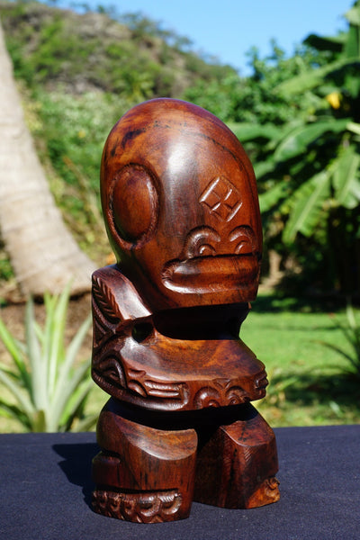 Marquesan wooden tiki